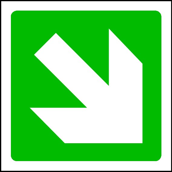 Emergency Escape Signs and Stickers