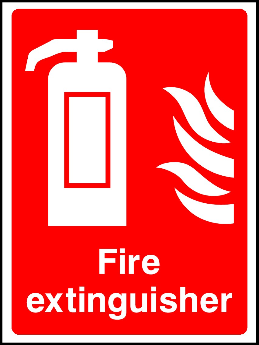 Fire Extinguisher Signs and Stickers