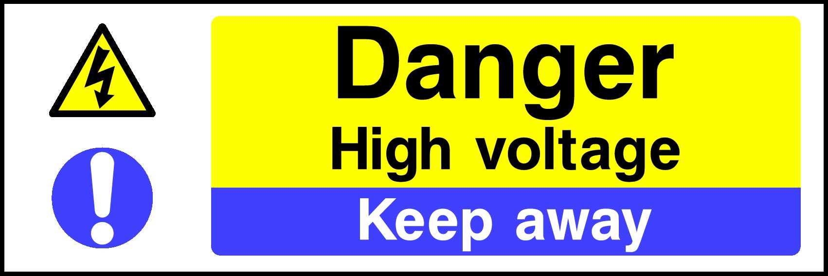 High Voltage Signs and Stickers