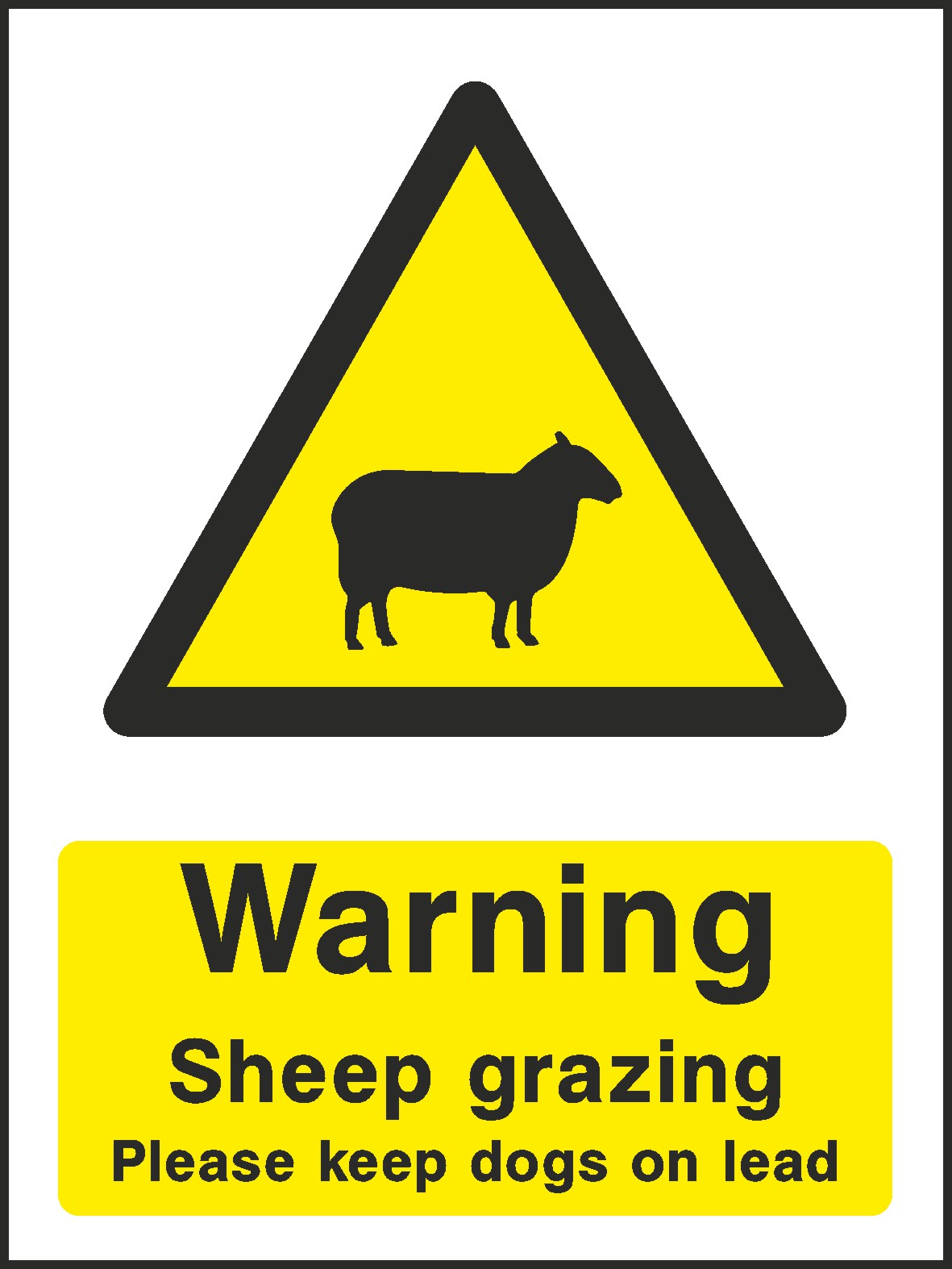 Sheep Signs and Stickers