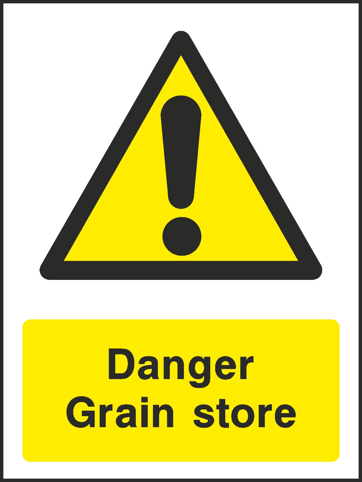 Grain Store Signs and Stickers