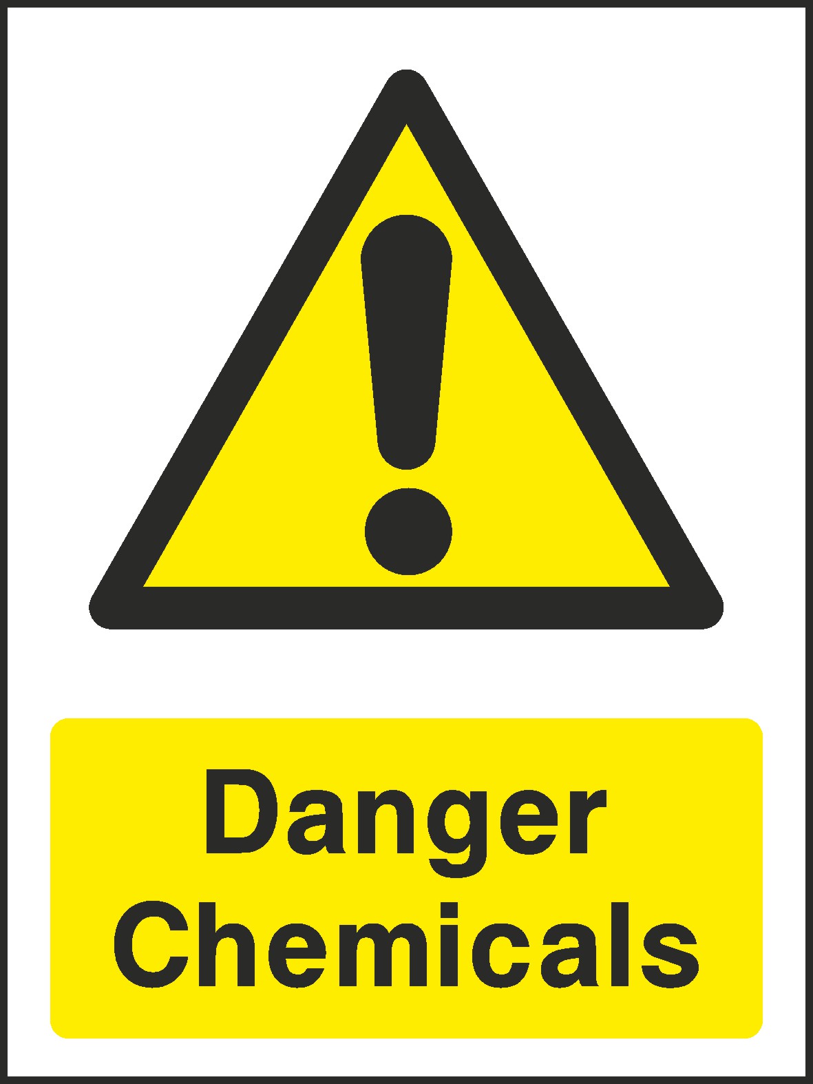 Chemicals Signs and Stickers