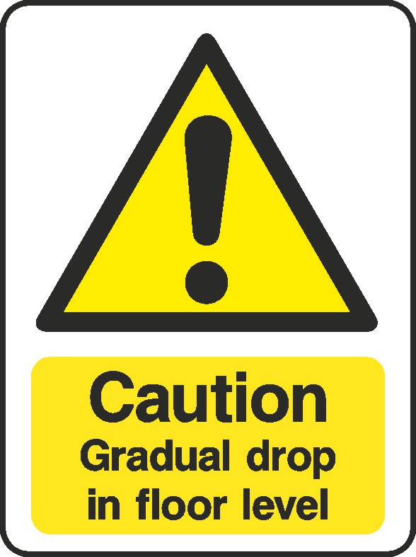 Drop In Floor Signs and Stickers