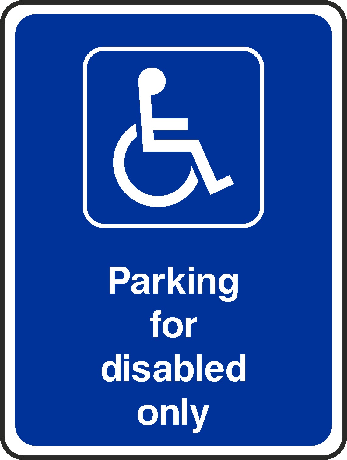 Parking For Disabled Signs and Stickers