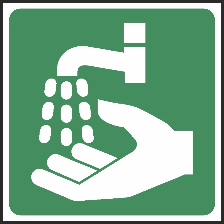 Wash Hands Signs and Stickers
