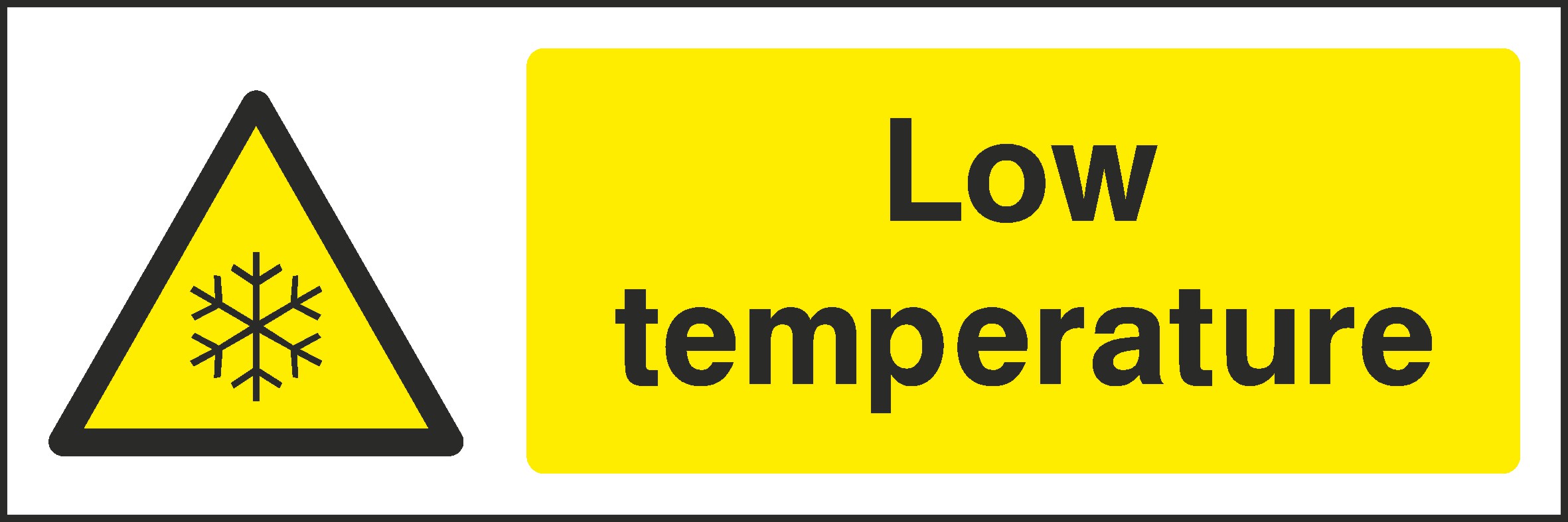 Temperature Signs and Stickers