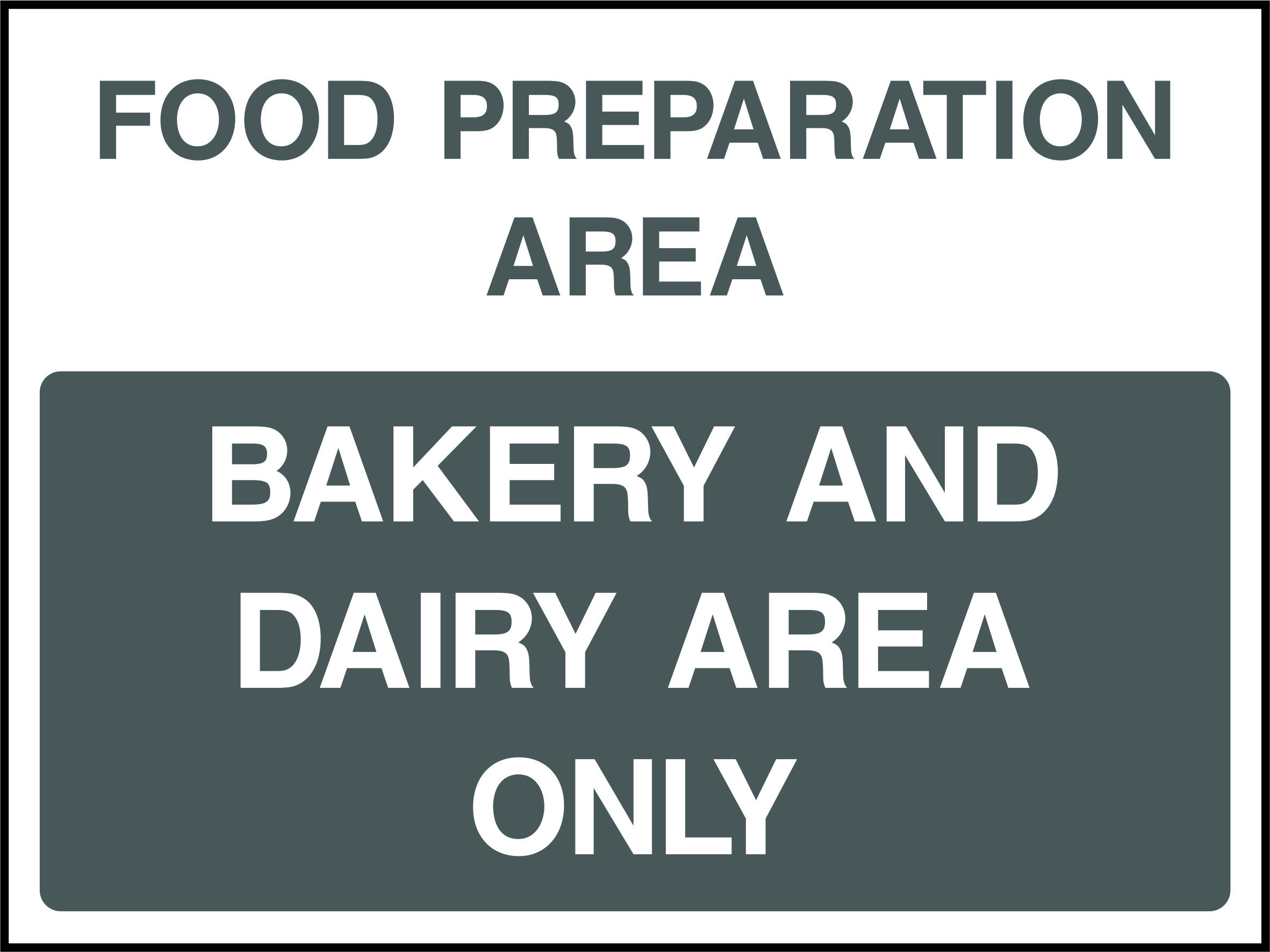 Bakery And Dairy Signs and Stickers