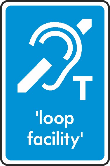 Hearing Loop Facility Signs and Stickers