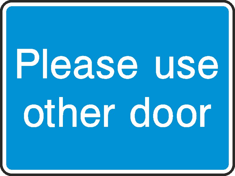 Use Other Door Signs and Stickers