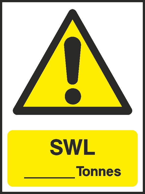 Swl Tonnes Signs and Stickers