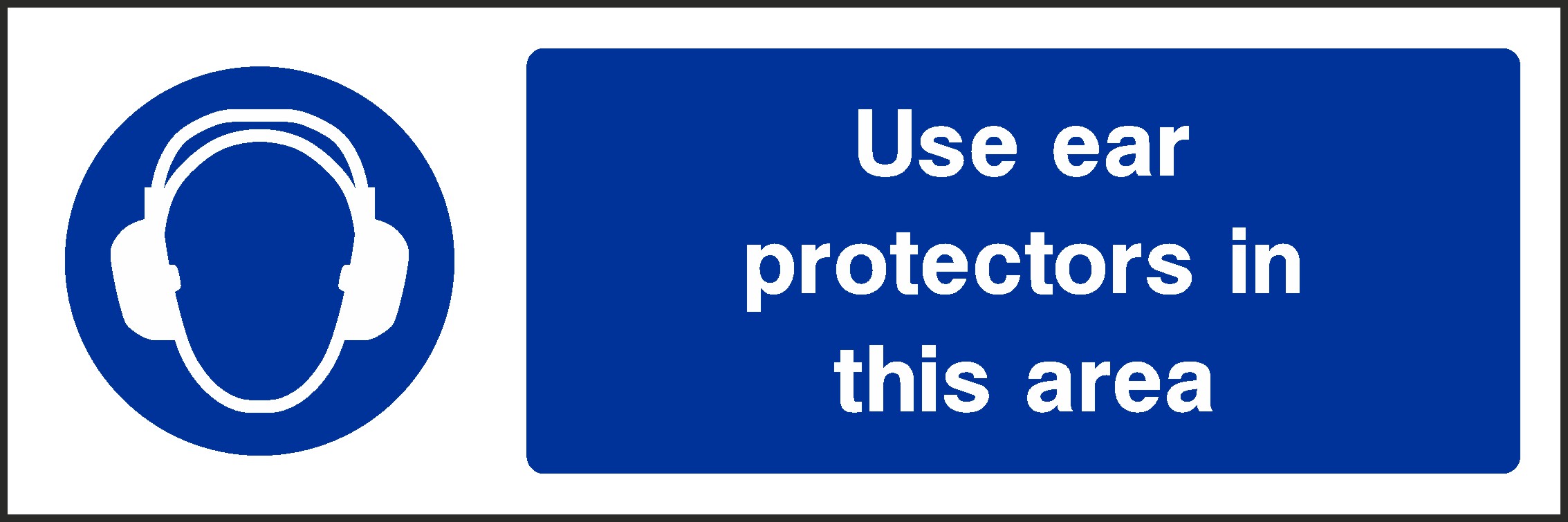 Use Ear Protection Signs and Stickers