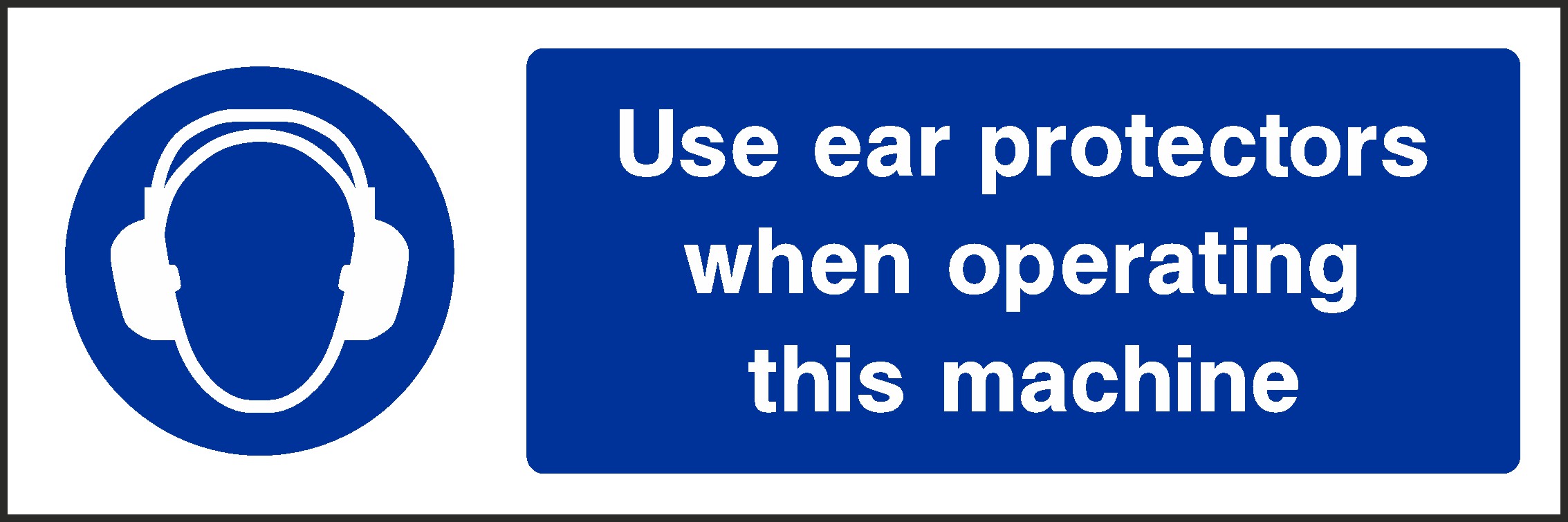Use Ear Protection Signs and Stickers