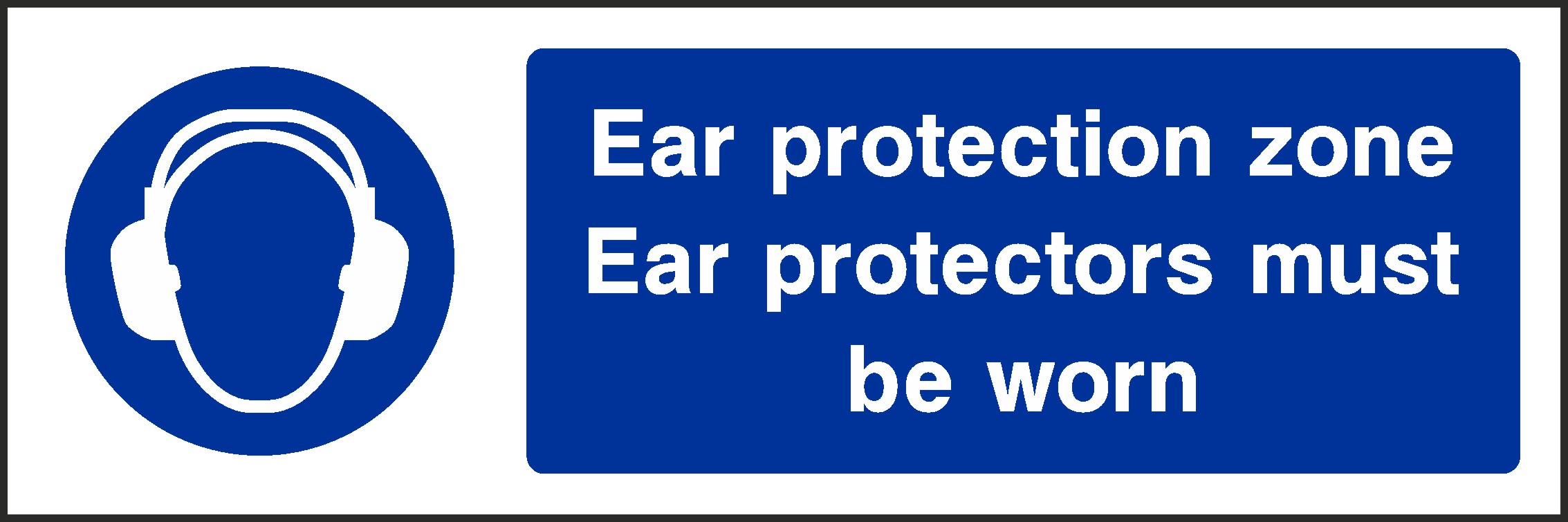 Ear Protection Signs and Stickers
