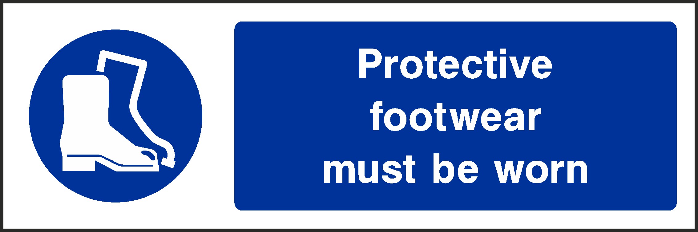 Protective Footwear Signs and Stickers