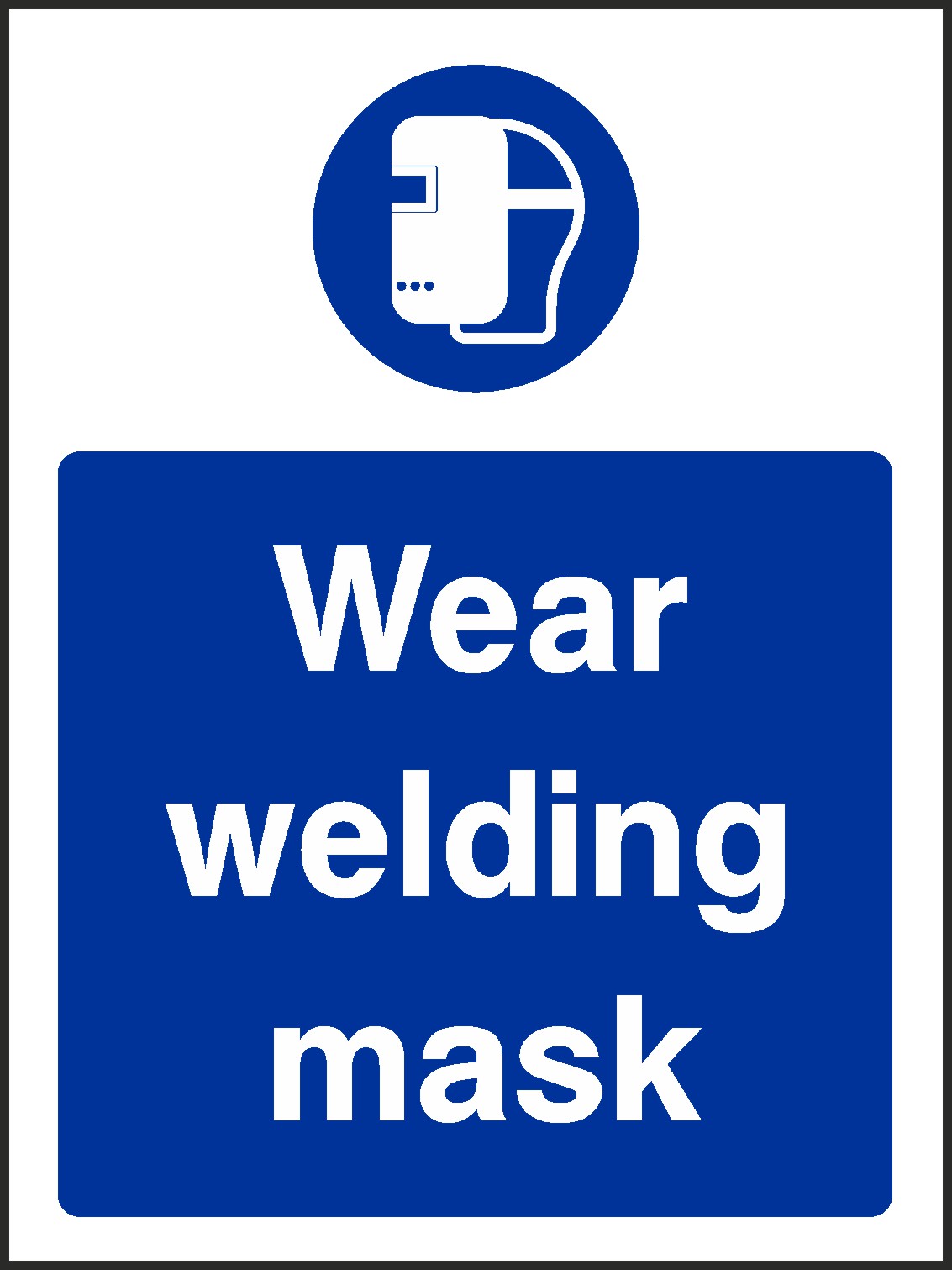 Welding Mask Signs and Stickers