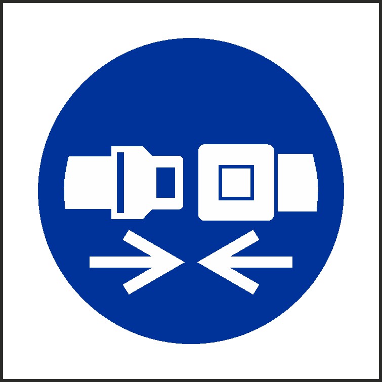 Fasten Seat Belt Signs and Stickers