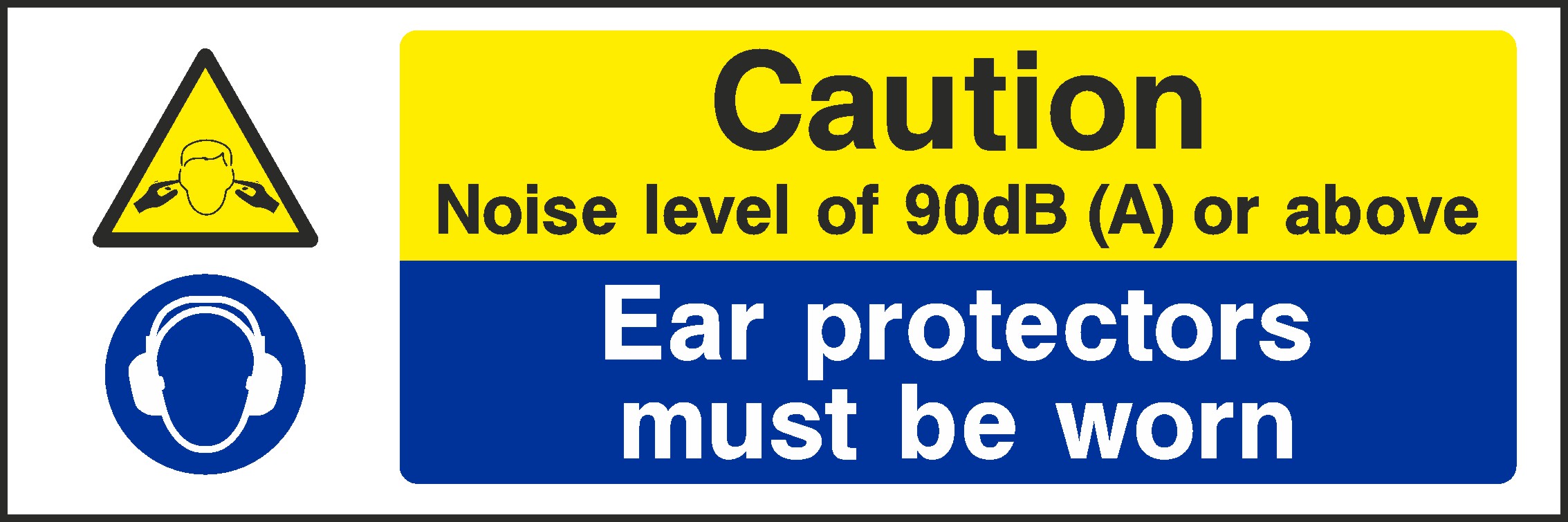 Noise Level Signs and Stickers