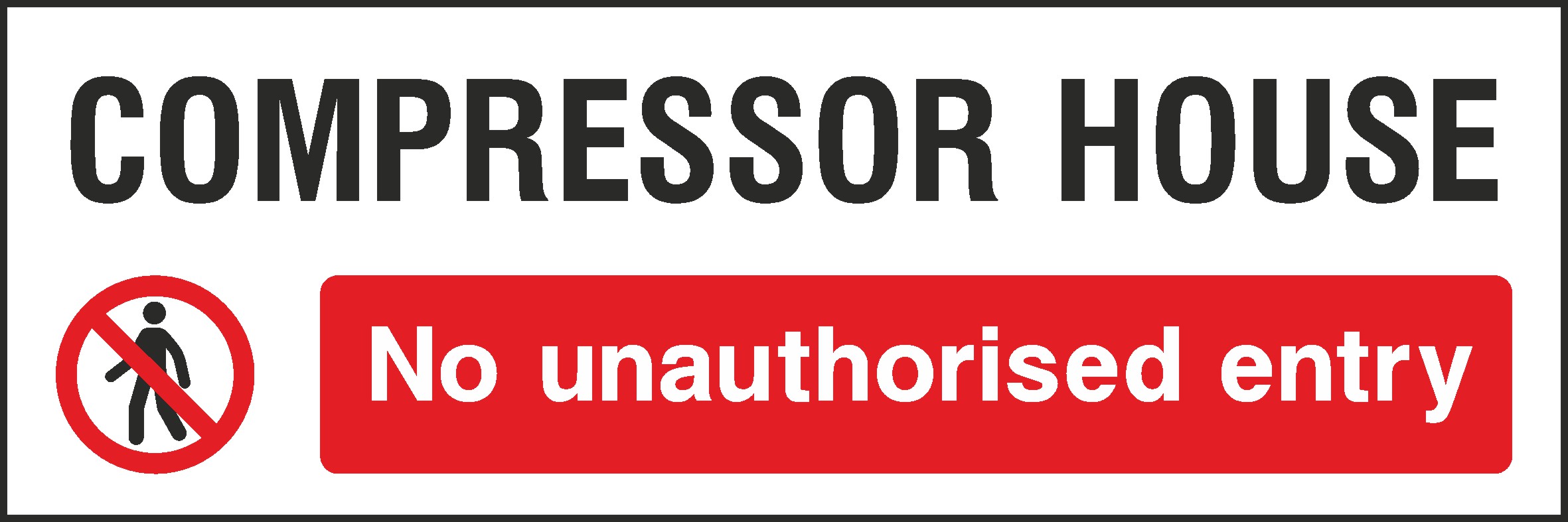 Compressor House Signs and Stickers