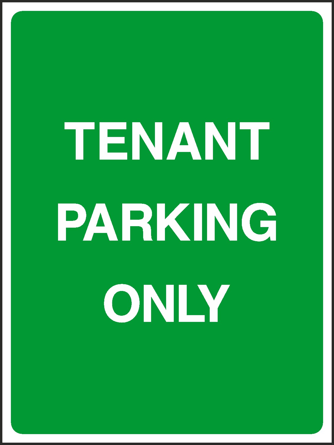 Tenant Parking Signs and Stickers