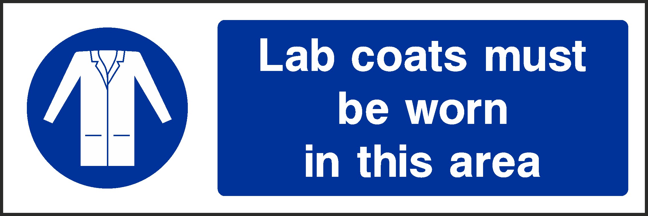 Lab Coats Signs and Stickers