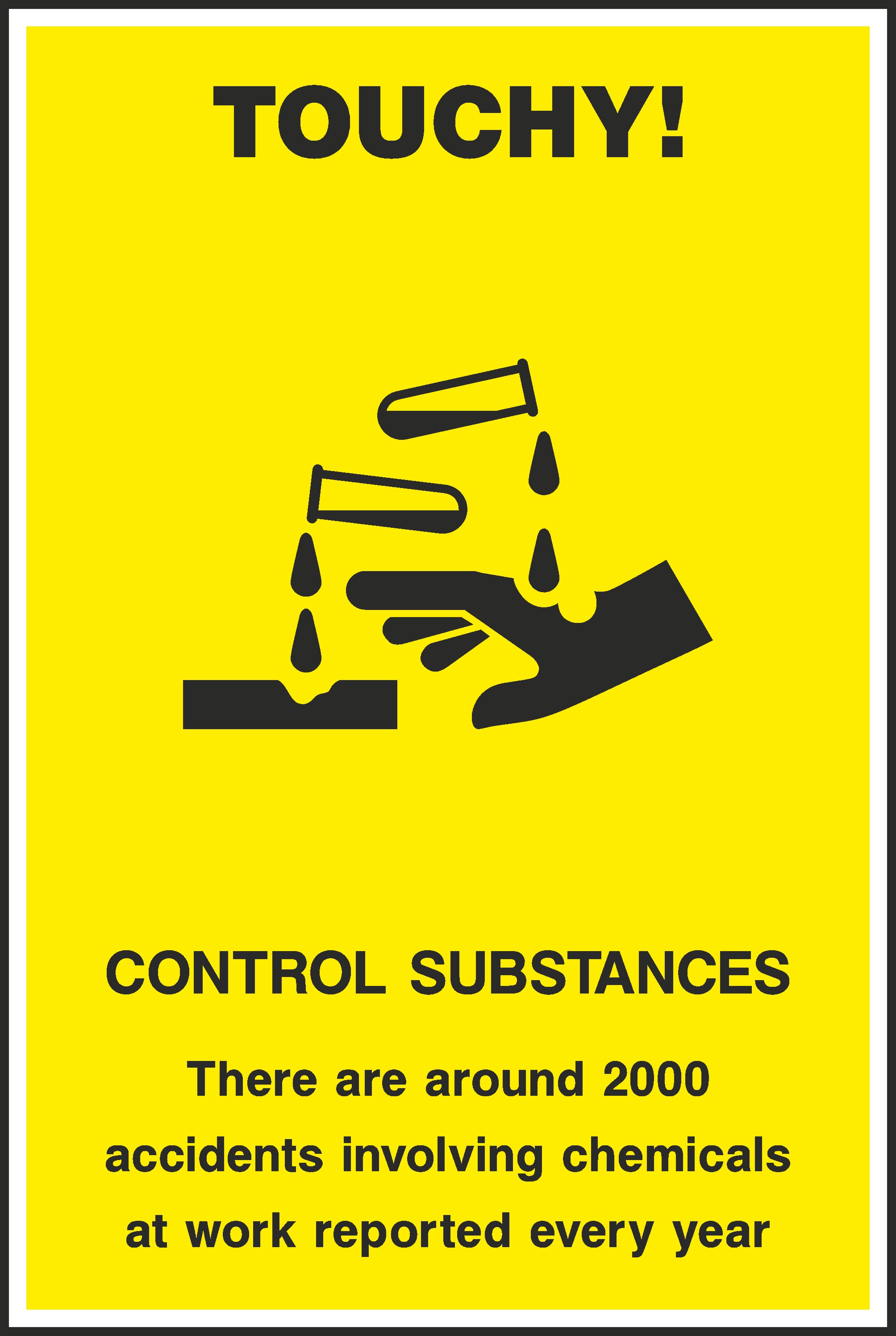 Chemical Warning Signs and Stickers