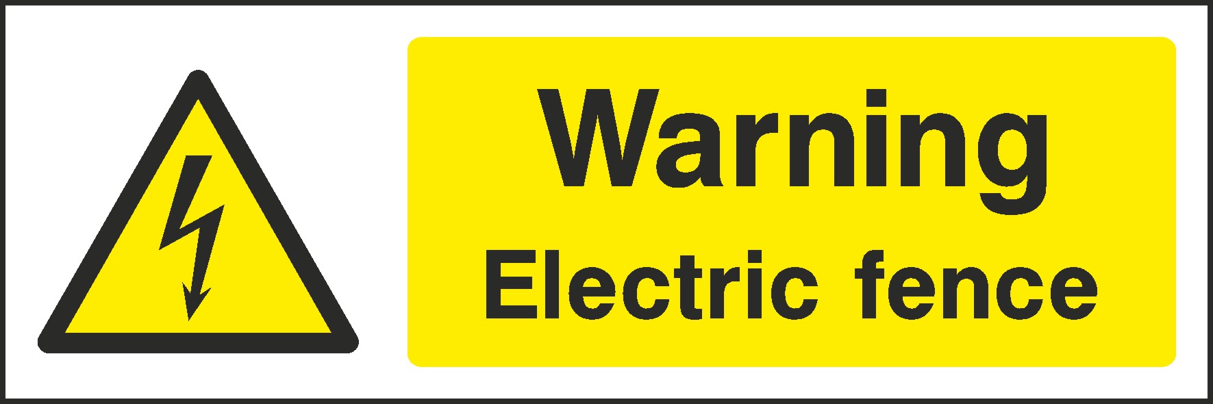 Electric Fence Signs and Stickers