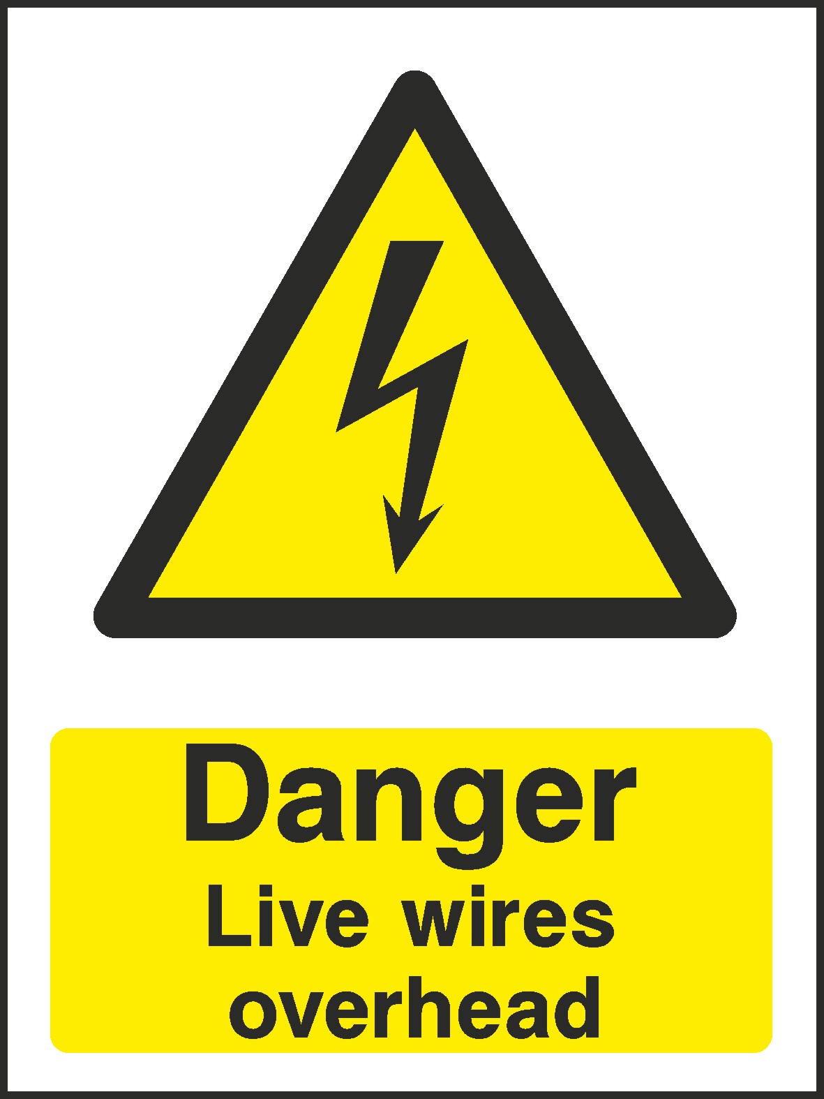 Live Wires Signs and Stickers