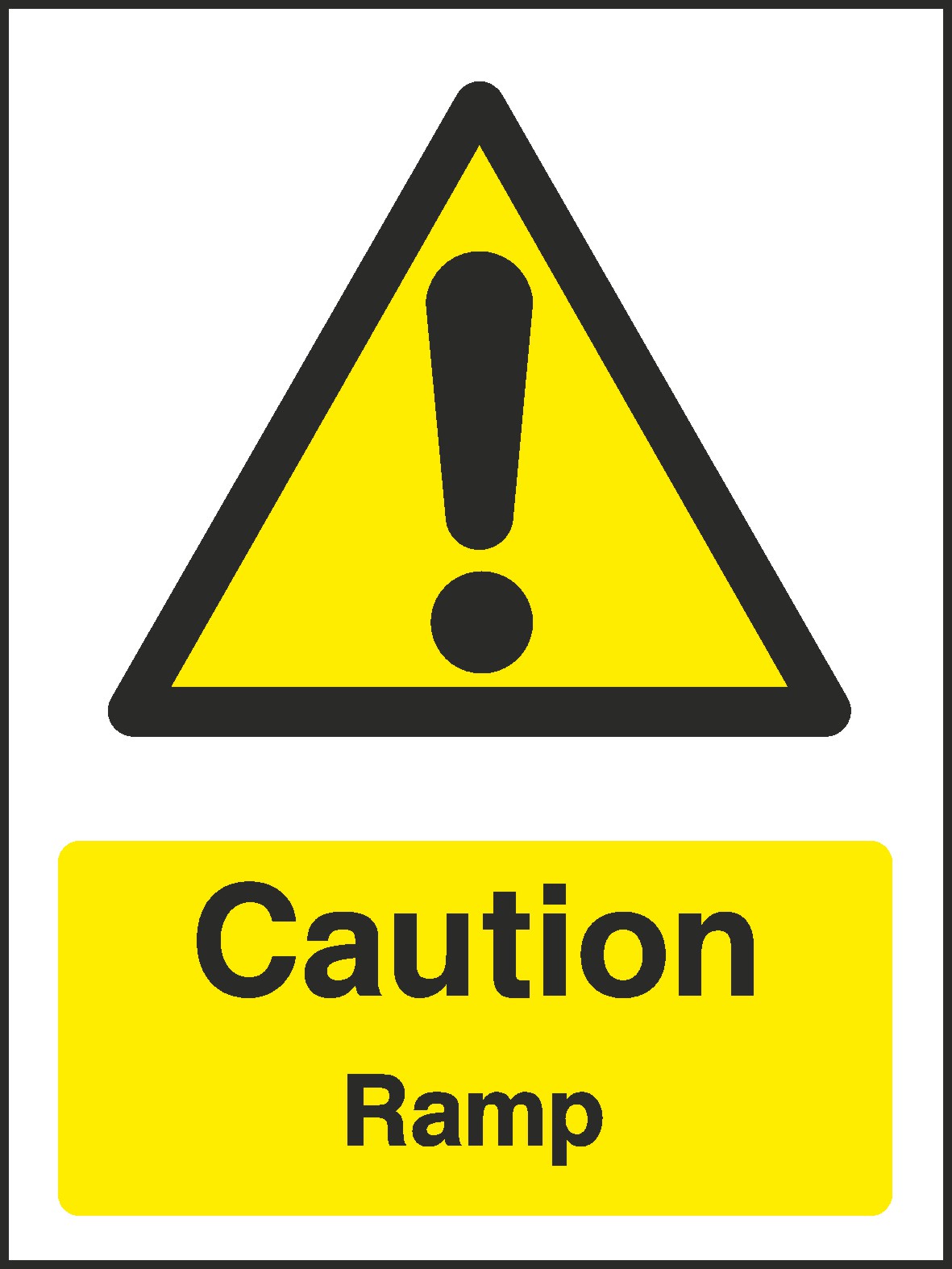 Ramp Signs and Stickers